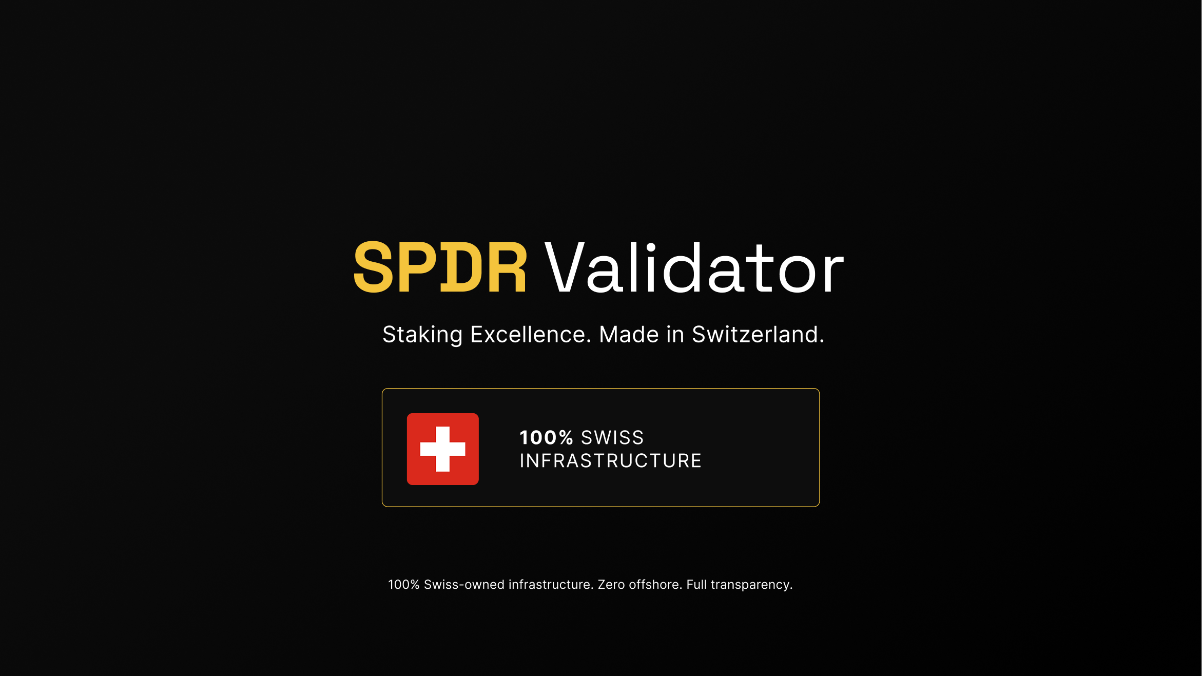 Swiss Performance Data & Reliability: Why Solana’s Decentralization Needs Geography