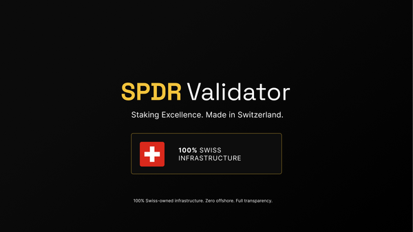 SPDR Validator is vital part of Carbium Swiss-Engineered Full-Stack Infrastructure